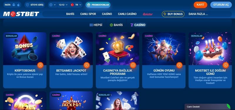 MostBet Uygulaması