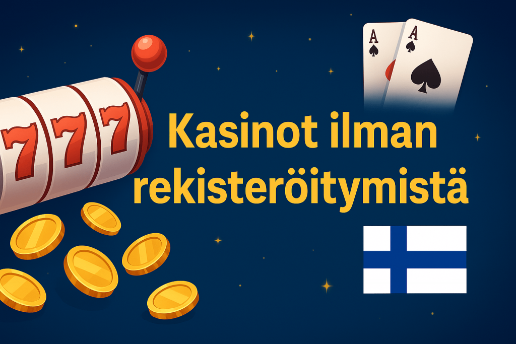 Suomikasino Ilman Rekisteröitymistä Pelit, Edut ja Turvallisuus